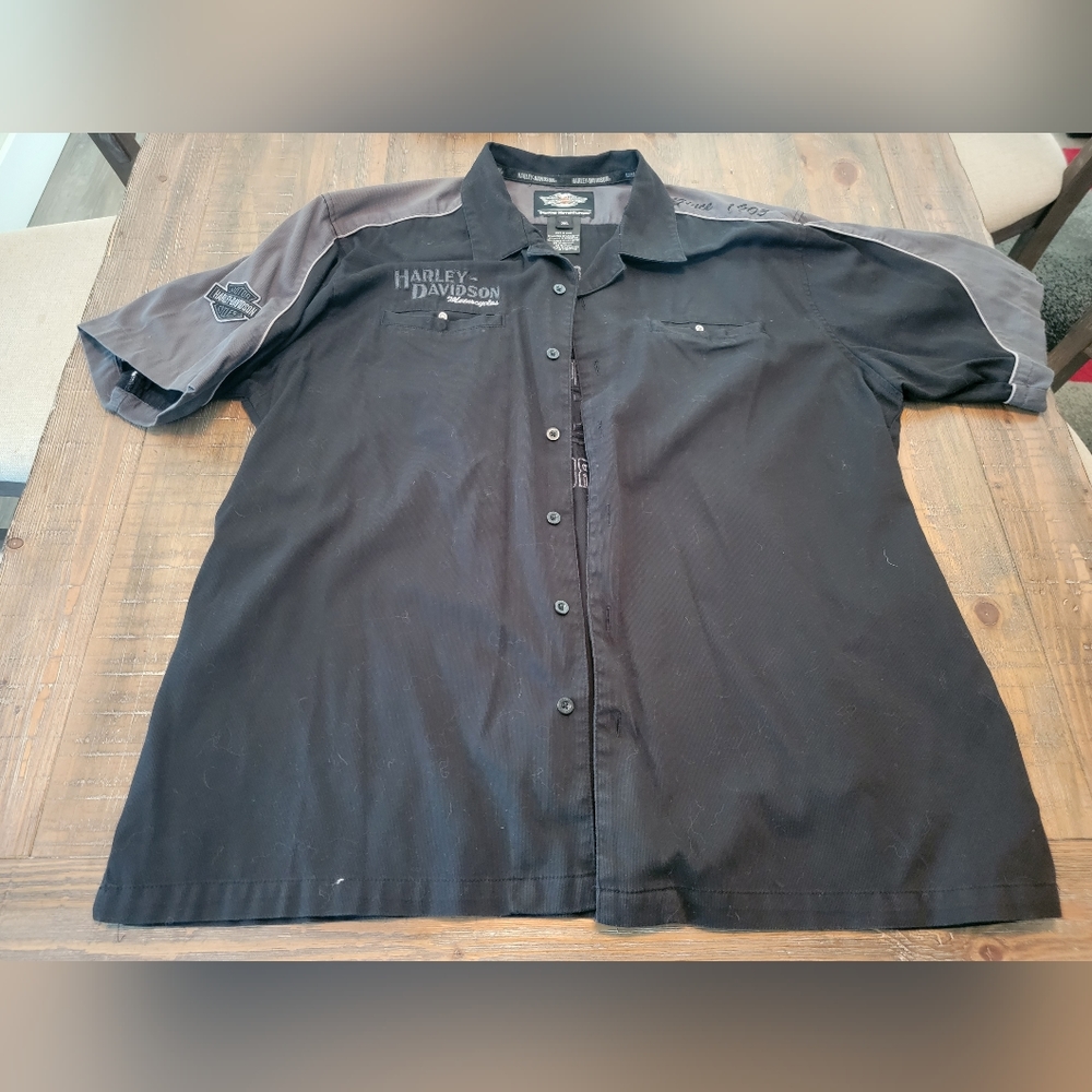 Harley Davidson Mens XXL Button down shirt